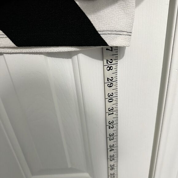 Chico’s Zealous Stripe Surplice Top Faux Wrap Long Sleeve Top V-Neck Size 3 XL - Picture 5 of 6